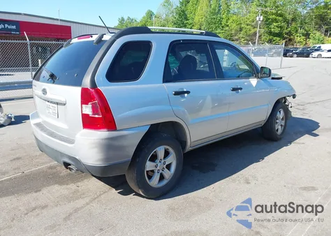 2010 Kia Sportage Lx z USA, uszkodzony, nr VIN KNDKG3A40A7704893